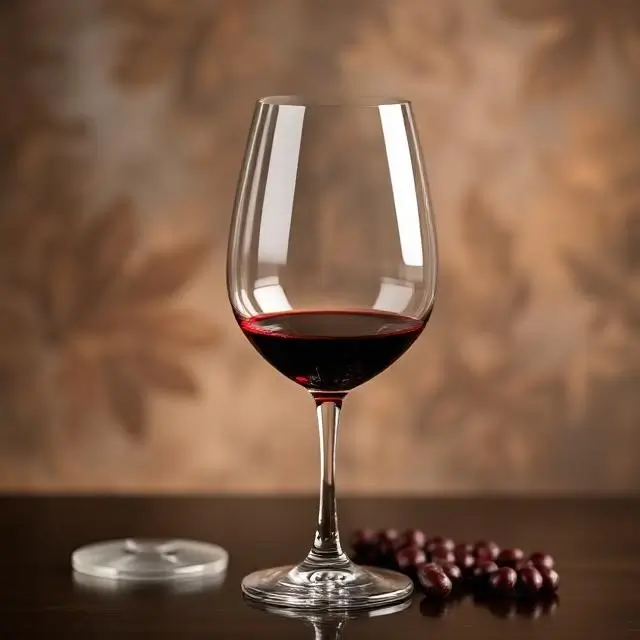 Elegant Bordeaux Wine Glass