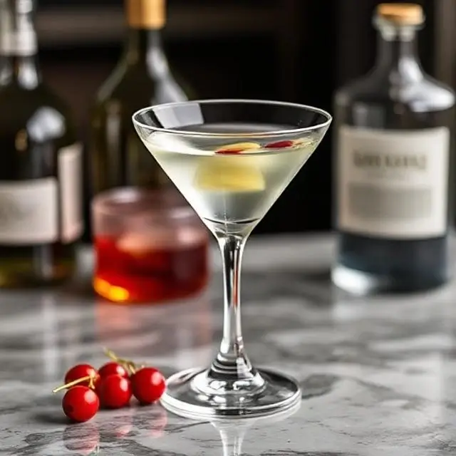 Classic Martini Cocktail Glass